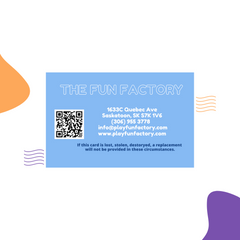 Fun Factory Loyalty Card